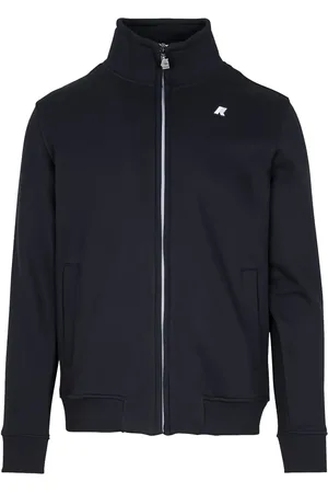K-Way Logo-embroidered track jacket