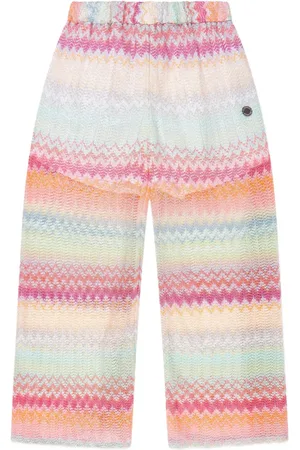 Missoni Zigzag-woven trousers