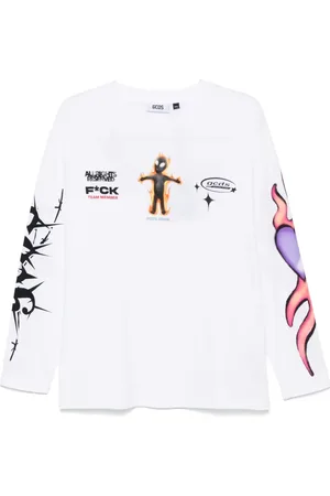 GCDS Graphics longsleeve T-shirt