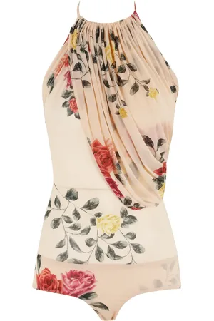 MAGDA BUTRYM Floral-print bodysuit
