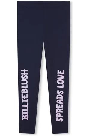 Billieblush Logo-lettering leggings
