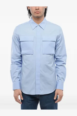 Alexander McQueen Military pocket cotton shirt
