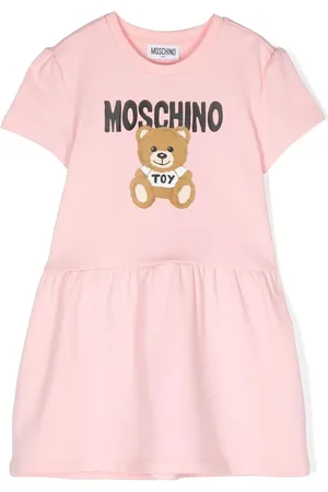 Moschino Toy Bear logo-print T-shirt dress