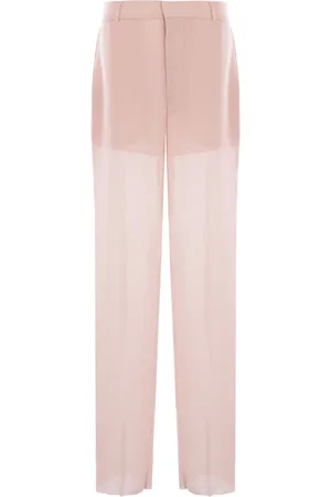 BLUMARINE Semi-sheer trousers