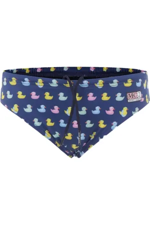 MC2 SAINT BARTH Duck-print swim briefs