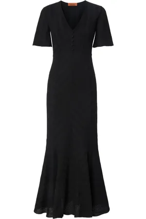 Missoni V-neck midi dress
