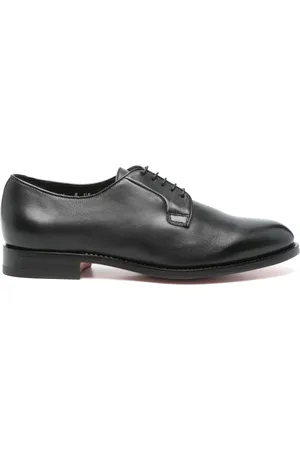 santoni Leather oxford shoes