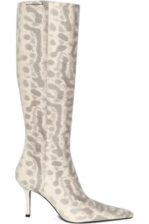 Alexander Wang Vivica leopard-print knee-high boots