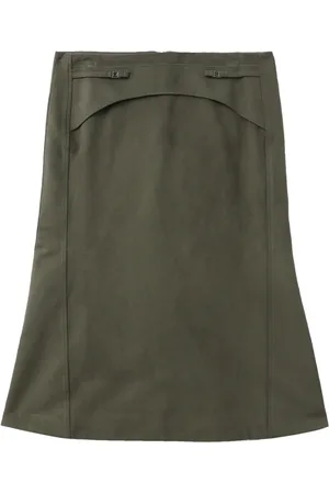 Low Classic Layered-detail midi skirt
