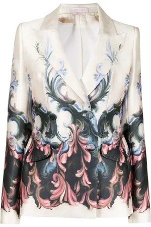 Saiid Kobeisy Mikado Pique chromatic-printed jacket