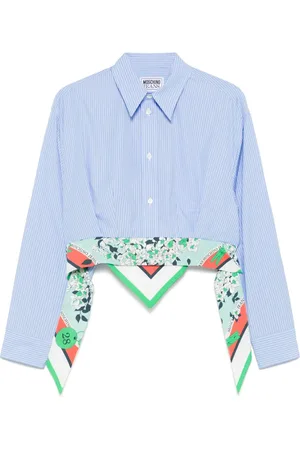 Moschino Contrasting-panel top