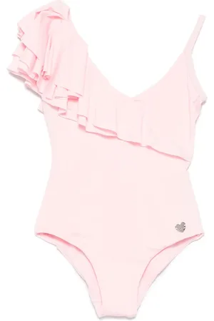MONNALISA Ruffled-trim swimsuit