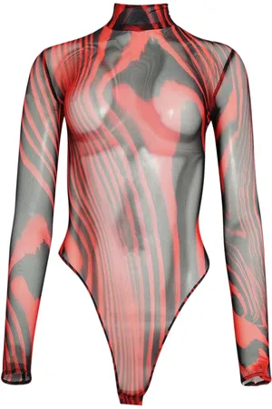 DAVID KOMA Printed bodysuit