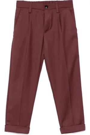 SIOLA Pleat-detail trousers