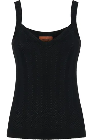 Missoni Zigzag-woven tank top