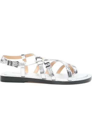 Michael Kors Metallic flats