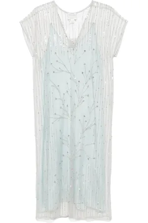 FORTE FORTE Sequinned midi dress
