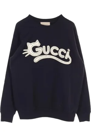 Gucci 2010s logo-appliqué cotton sweatshirt