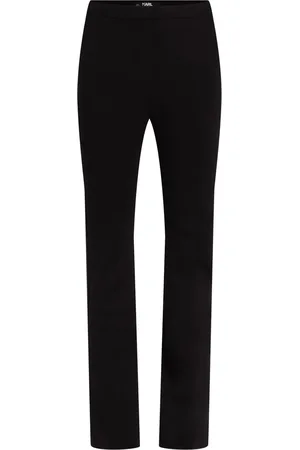 Karl Lagerfeld Mid-rise tailored trousers