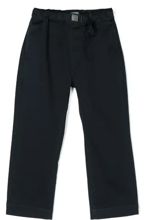 Woolrich Straigh-leg belted-waist trousers