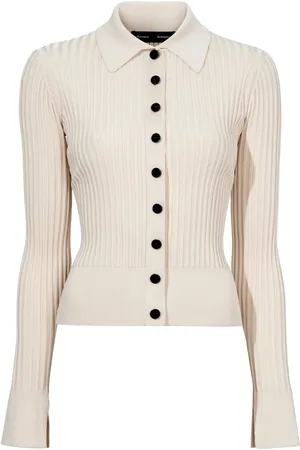 Proenza Schouler Button-up ribbed top