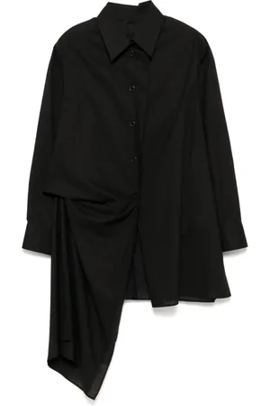 YOHJI YAMAMOTO Cotton asymmetric shirt