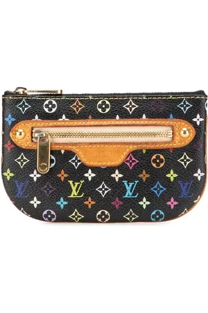 LOUIS VUITTON 2001 Monogram Multicolore Pochette Plate MM pouch