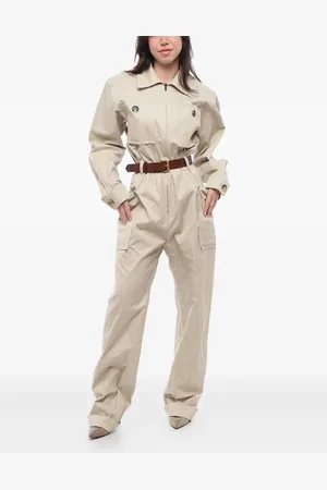 Saint Laurent Cotton twill jumpsuit