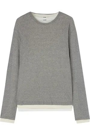 Jil Sander Long-sleeve layered cotton T-shirt