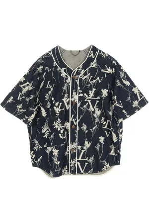 LOUIS VUITTON 2010s LV Leaf shirt