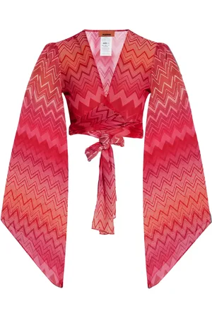 Missoni Zigzag-woven top