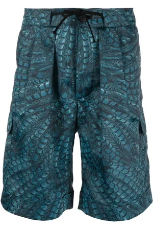 Roberto Cavalli Falcon print swim shorts