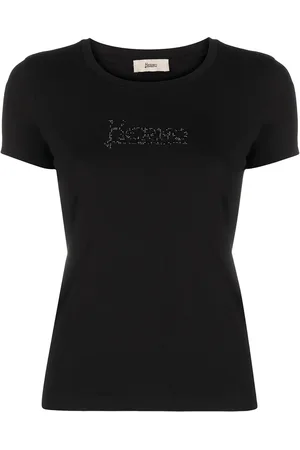 HERNO Logo-studded T-shirt