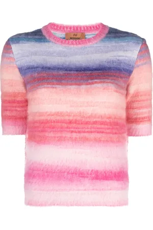 Missoni Brushed-effect wool-blend top