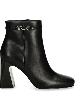 Karl Lagerfeld 90mm logo ankle boots