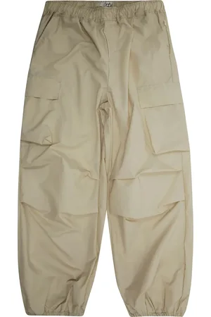 Il gufo Pleat-detail cargo trousers