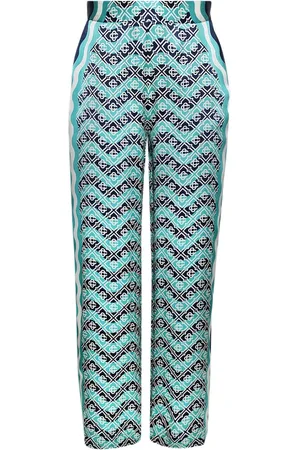 Casablanca Silk-satin trousers