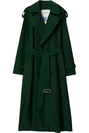 Burberry Long silk trench coat