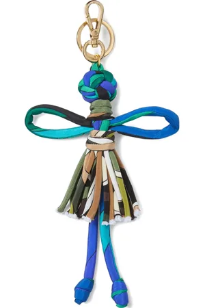 Puccini Iride-print woven keychain