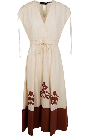 Twin-Set Cap-sleeve dress