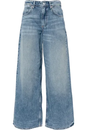 Free People Waterfalls wide-leg jeans
