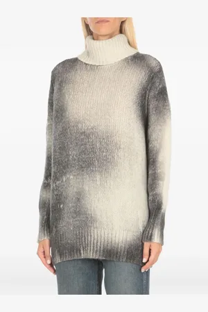 AVANT TOI High-neck gradient knit jumper