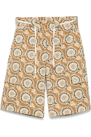 Drôle de Monsieur Le Short Workwear Paisley shorts