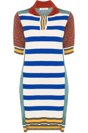 HENRIK VIBSKOV Colour-block polo dress