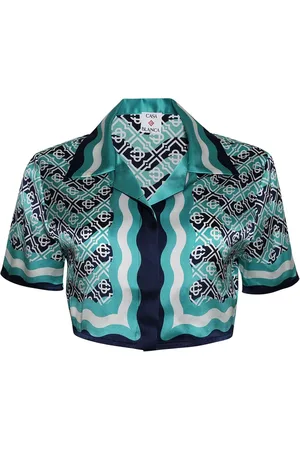 Casablanca Monogram Wave shirt