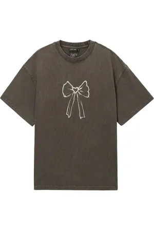 tout a coup Bow print T-shirt