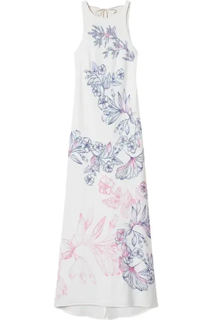 Twin-Set Floral-print maxi dress
