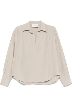 Kaos Classic-collar blouse