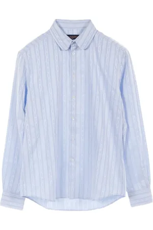 LOUIS VUITTON 2010s chain-print shirt