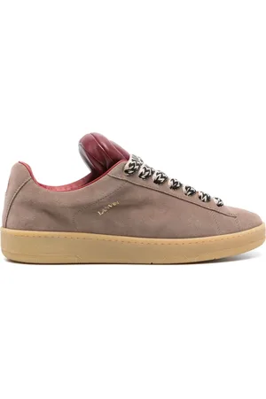 Lanvin X Future Hyper Curb suede sneakers